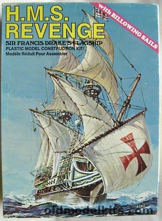 Lindberg 1/110 HMS Revenge -  Sir Francis Drake's Flagship (ex Pyro), 898 plastic model kit